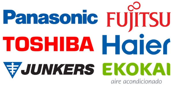 Logo marcas: Saunier Duval, Viessmann, Ferroli, Junkers, Vaillant